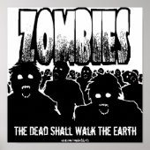 Zombies Poster (Voorkant)