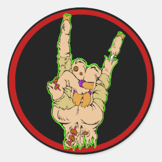 Zombies Rock sticker (oude versie)