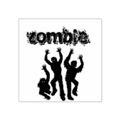 Zombies Rubberstempel (Afrduk)