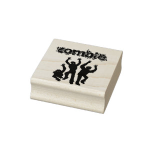 Zombies Rubberstempel