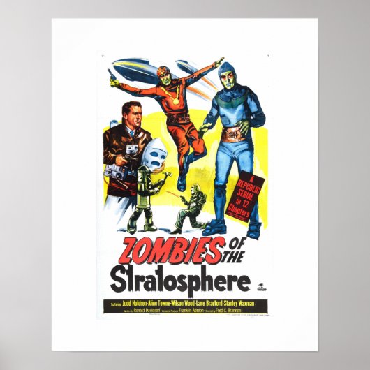 Zombiës van de Stratosfeer Poster (Voorkant)