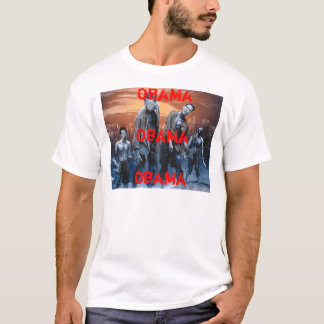 Zombies voor Obama T-shirt