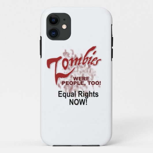 zombies waren ook mensen Case-Mate iPhone case (Achterkant)