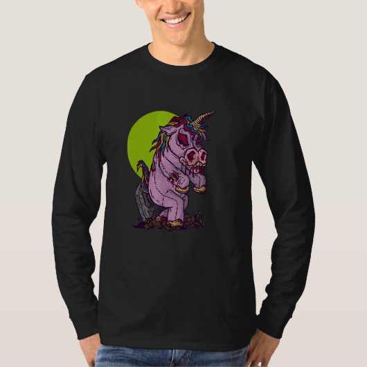 Zombieunicorn T-shirt (Voorkant)