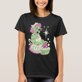 Zombievrouw Moeder Schoon Halloween T-shirt