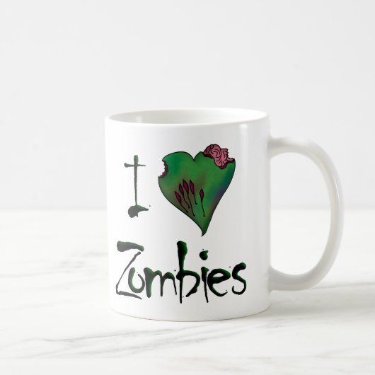 Zombis de coeur - tasse (Droite)