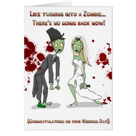 Zombis de jour du mariage (Devant)