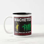 Zombis : Les machettes ne manquent pas de tasse (Gauche)