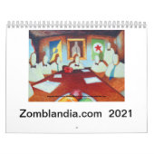 Zomblandia 2021 kalender (Hoes)