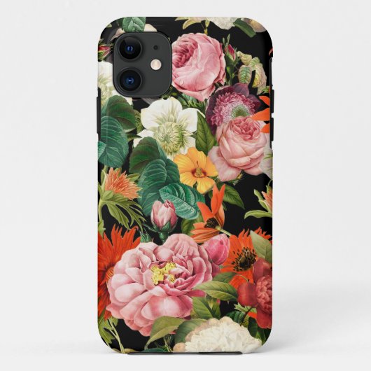 Zombloempatroon Case-Mate iPhone Case (Achterkant)