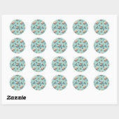 Zomdag Ronde Sticker (Vel)