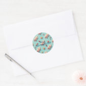 Zomdag Ronde Sticker (Envelop)