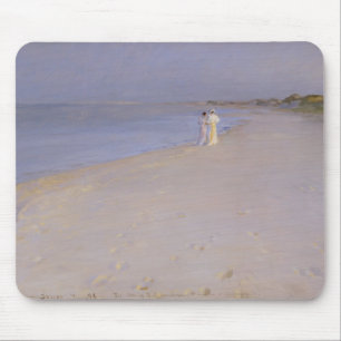 Zomdagavond bij de zuidstrand, Skagen, 1893 Muismat