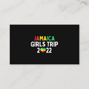 Zomengroepsvakantie voor vrouwen Jamaica Girls Visitekaartje