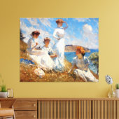 zomer 1909 canvas afdruk (Insitu (Woonkamer))