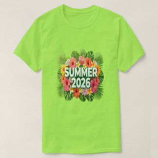 Zomer 2026 Tropisch Paradijs T-Shirt