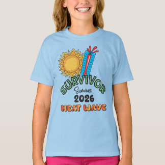 Zomer 26 Hittegolf Meisjes Basic T-Shirt