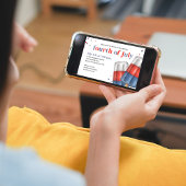 Zomer 4 juli Popsicle Custom Kaart