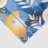 Zomer Abstract Botanisch Tissuepapier (Detail)