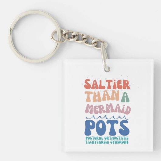 Zomer Acryl Sleutelhanger (voorkant)