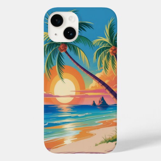 Zomer ambiance Case-Mate iPhone case (Achterkant)