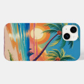 Zomer ambiance Case-Mate iPhone case (Achterkant (horizontaal))