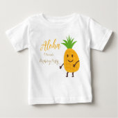 Zomer Ananas Tropische Aloha Verjaardagsfeest (Voorkant)