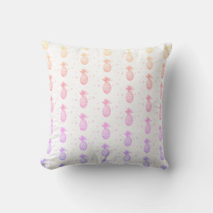 Zomer Ananas Zoete Tropische Aquarel Patroon Kussen