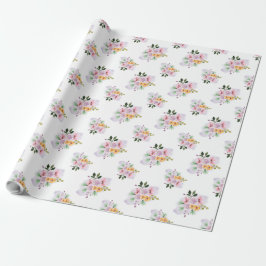Zomer Aquarellen Cadeaupapier