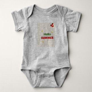 Zomer baby body romper