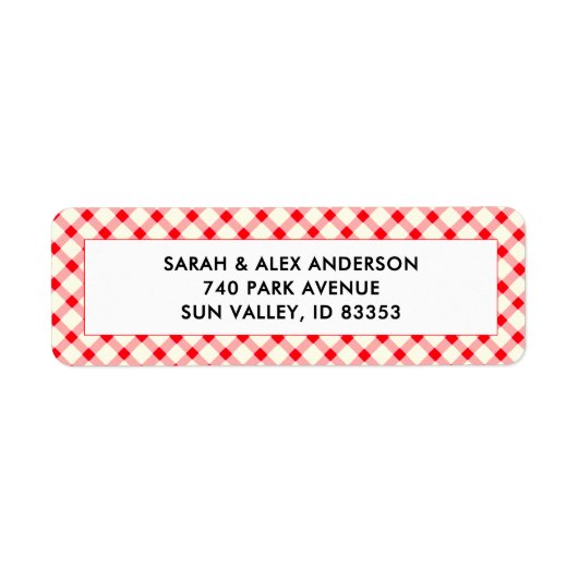 Zomer Baby Shower Etiket (Voorkant)