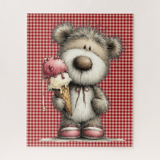 Zomer Beer Puzzel (Verticaal)