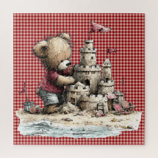 Zomer Beer Puzzel (Verticaal)