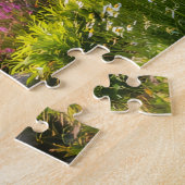 Zomer Bergmeer Weerkaatsingspuzzel Legpuzzel (Zijkant)