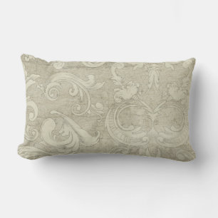 Zomer bij de Vintage van de Katoen Damask Wooden S Kussen