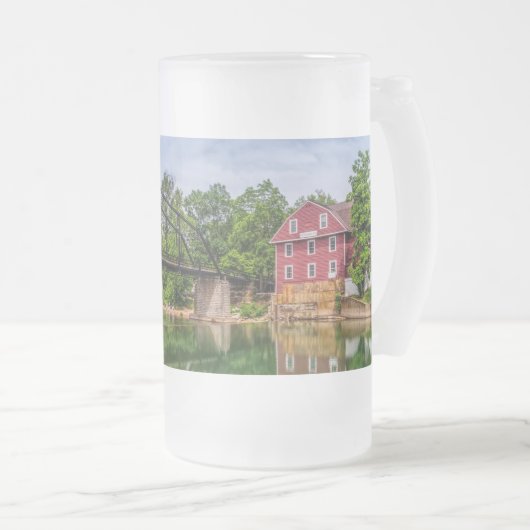 Zomer bij War Eagle Mill Frosted Mok (Voorkant rechts)