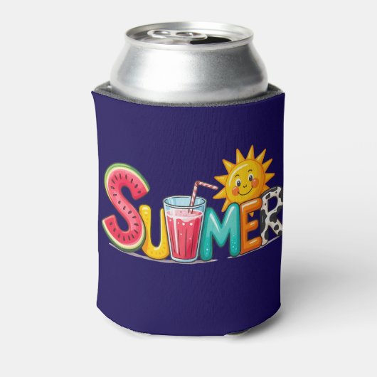 Zomer blikjeskoeler (Blikje Achterkant)