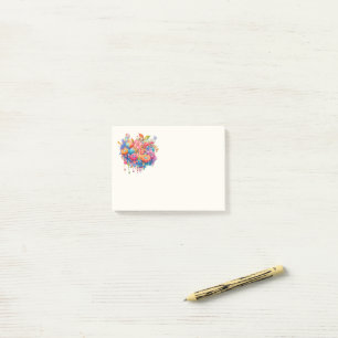 Zomer Bloem Boeket Whimsical Boho Post-it® Notes