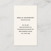 Zomer Bloem Boeket Whimsical Boho Visitekaartje (Achterkant)