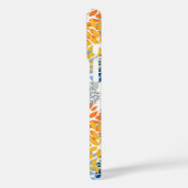 Zomer Bloemen Abstracte Heldere Kleuren Monogramme Case-Mate iPhone Case (Achterkant / Links)