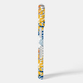 Zomer Bloemen Abstracte Heldere Kleuren Monogramme Case-Mate iPhone Case (Achterkant / Rechts)