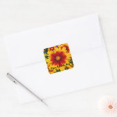 Zomer Bloemen Sticker (Envelop)