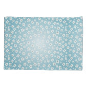 Zomer Bloemenkussenhoes Set – 50x76cm Kussen Kussensloop (Achterkant-Links)