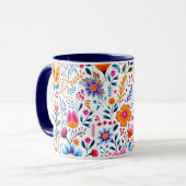 Zomer Blooms 15 oz Mok (Voorkant links)