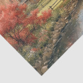 Zomer Boerderij 2 Tissuepapier (Detail)