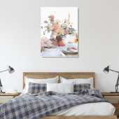 Zomer Boheems tafereel Canvas Afdruk (Insitu (Slaapkamer))