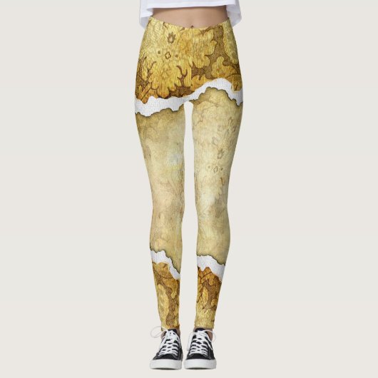 Zomer Brazilië Leggings (Voorkant)