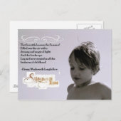 zomer briefkaart (Voorkant / Achterkant)