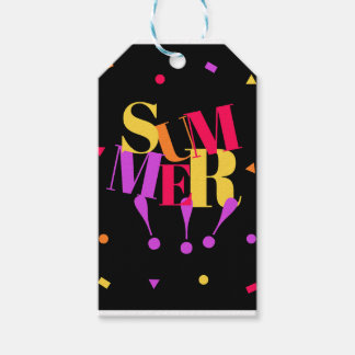 Zomer cadeaulabel