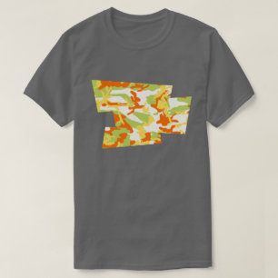 Zomer Camo Patroon Geblazen Pixel T-shirt